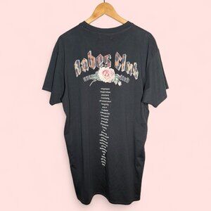 Brunette The Label “Babes Club” Oversized T-Shirt Dress
